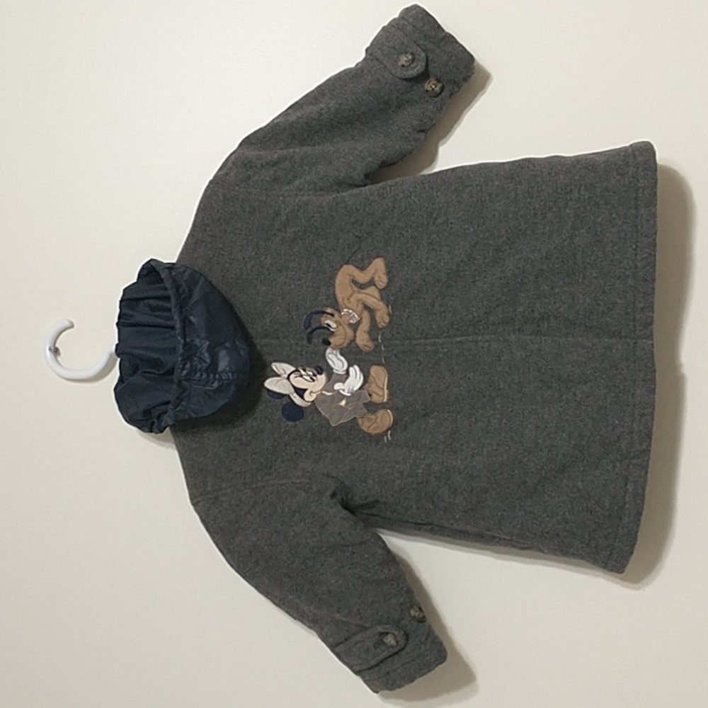 Rare Minnie mouse wool Donaldson jacket with hood pocket